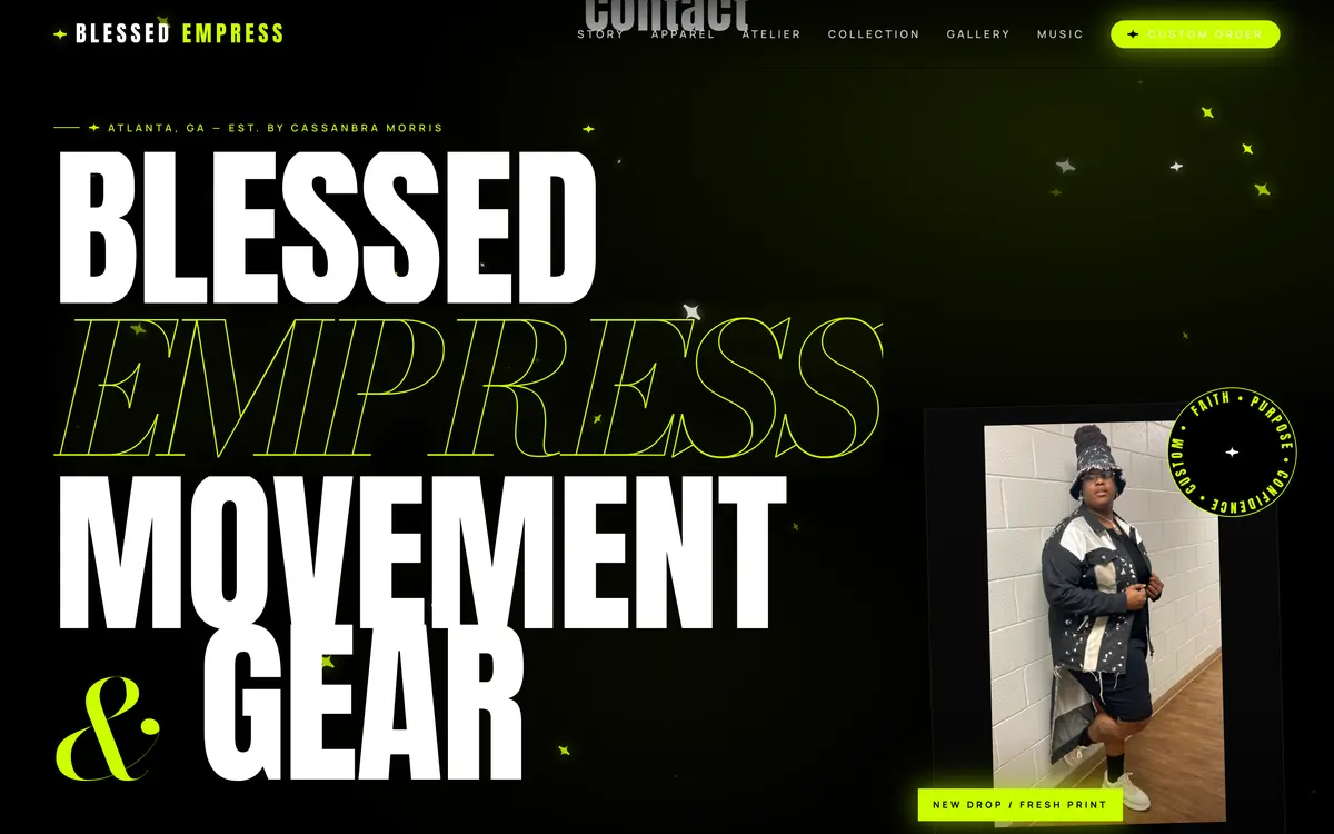 The Blessed Empress website
