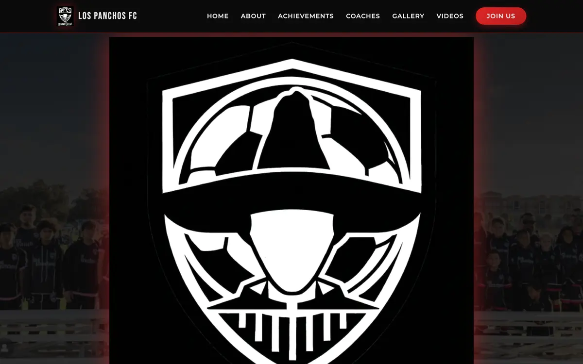 The Los Panchos FC website