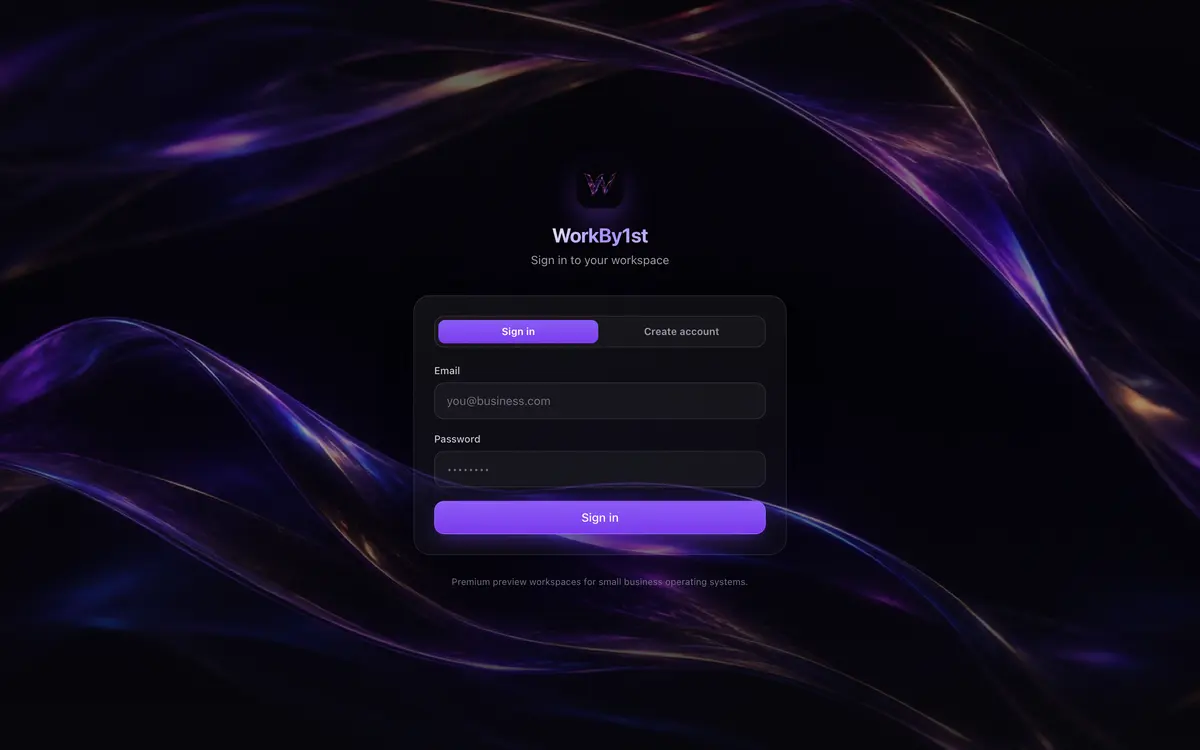 The WorkBy1st website